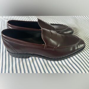 Allen Edmonds Brown Leather Slip-On Loafers